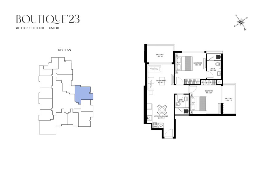 2 Bedroom